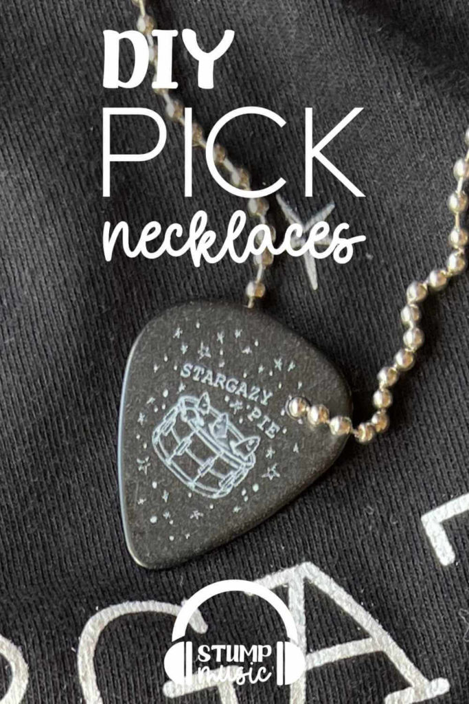 DIY Pick Necklace